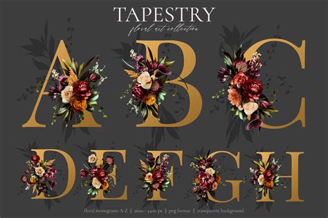 Tapestry Floral Art Collection - Design Cuts