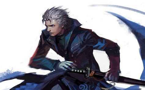 Vergil - Ninja Theory Concept Art, vergil, cool, warrior, devil may cry, HD wallpaper | Peakpx