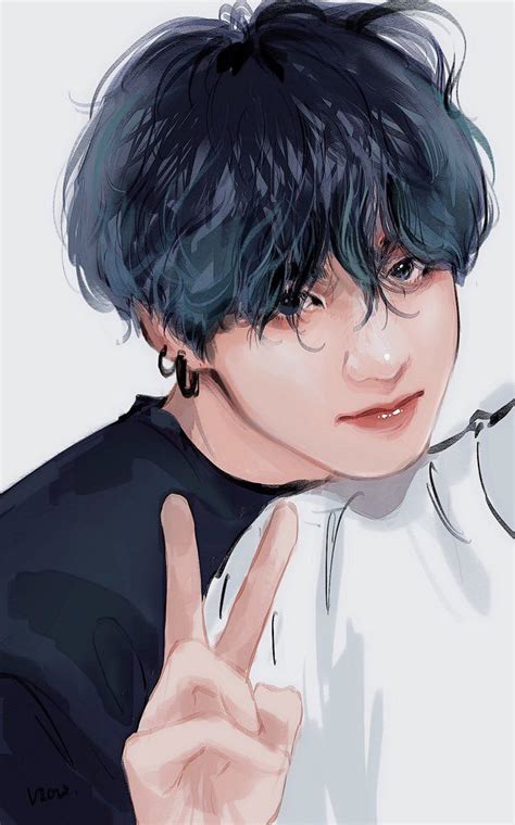 vig🍎 on Twitter | Jungkook fanart, Bts drawings, Fan art