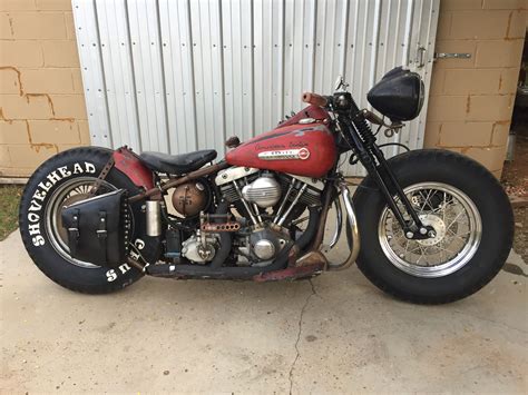 Harley Davidson Shovelhead Bobber / 1976 Harley Davidson Shovelhead Chopper Springer Bobber ...