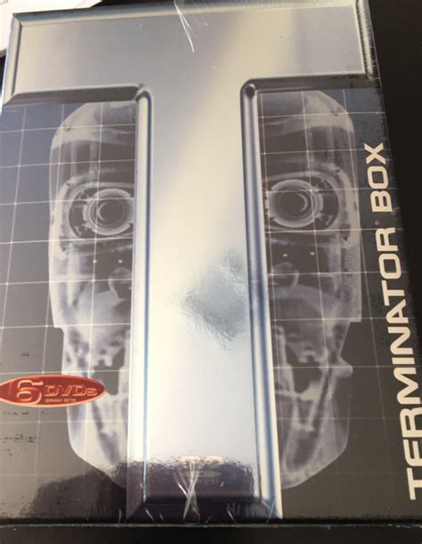 THE TERMINATOR DVD BOX SET! ALL 4 MOVIES ON DVD!