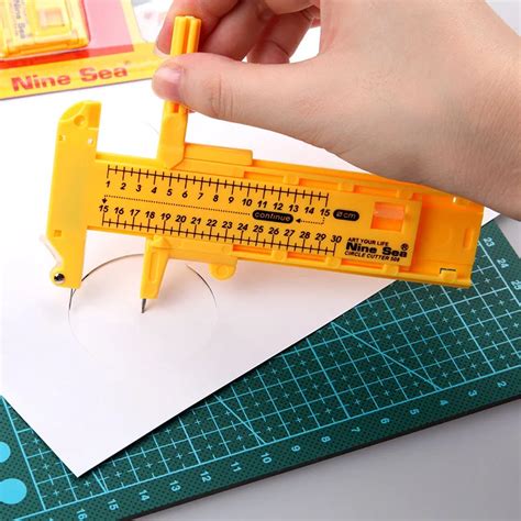 Circle Cutter 10 300mm paper trimmer circular cutting tool DIY model round cutter Patchwork ...