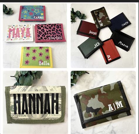 Personalized Wallets for Kids, Kids Wallet, Party Favors, Stocking Stuffers, Kiddos Gifts ...