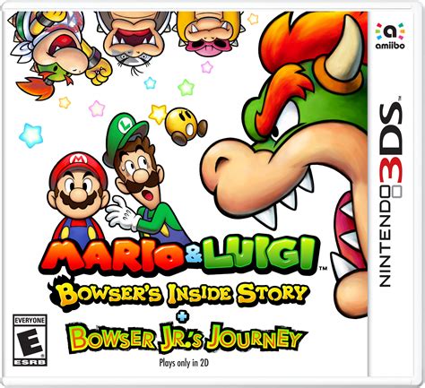 Mario & Luigi: Bowser's Inside Story + Bowser Jr.'s Journey set to ...