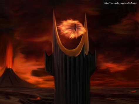 The Tower of Mordor, Sauron by MrRiddlerr on DeviantArt