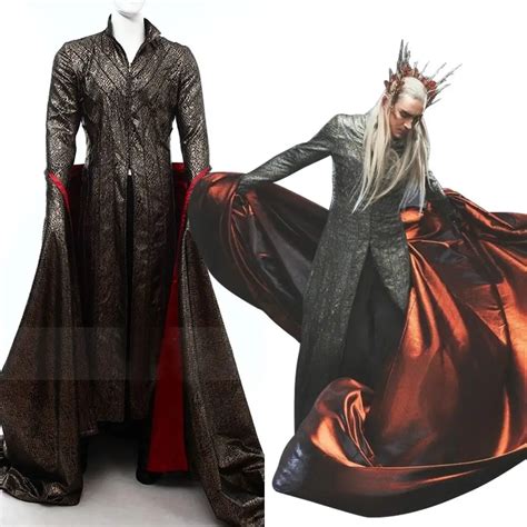 The Lord of the Rings The Hobbit Lee Pace Thranduil Cosplay costume Thranduil Dress with Shoes ...