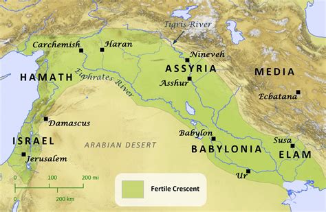 Map Of Ancient Mesopotamia Bible History In Ancient | sexiezpix Web Porn