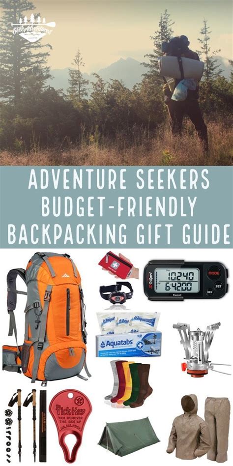 Looking for a Budget backpacking gift guide? Here is a list of great budget backpacking gear ...