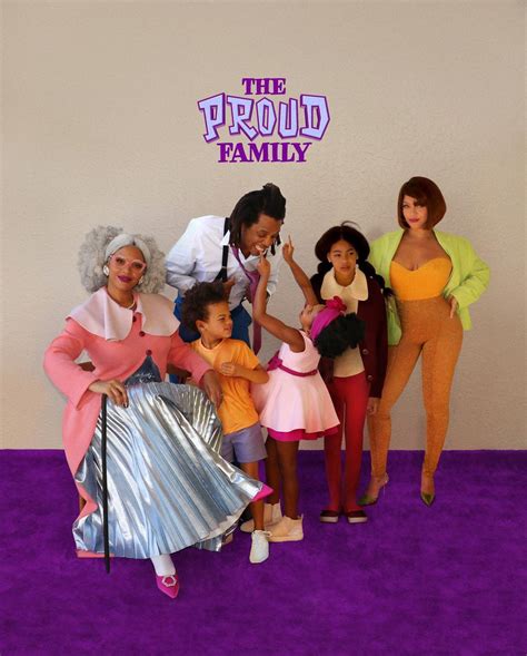 Beyonce, JAY-Z, & Kids Recreate 'The Proud Family' for Halloween - That Grape Juice