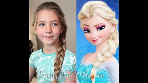 Elsa Braid Hairstyles