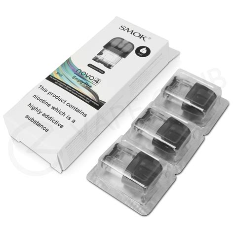 Smok Novo 4 Replacement Pod | Three Pack