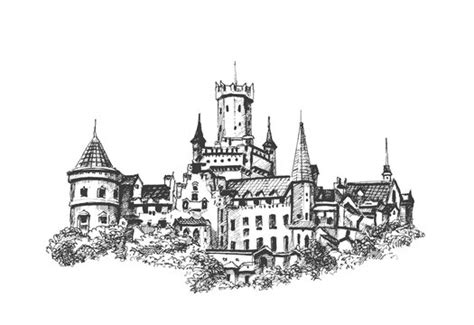 Details 145+ medieval castle drawing best - vietkidsiq.edu.vn