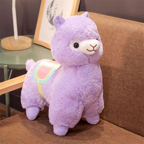 2019 New Fashion Large Size 35Cm Rainbow Alpaca Stuffed Plush Toy Cute Alpaca Doll Pillow For ...