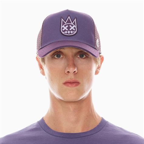 Cult of Individuality Men's Clean Logo Trucker Curved Visor Hat