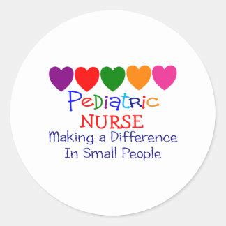 Pediatric Nurse Stickers | Zazzle