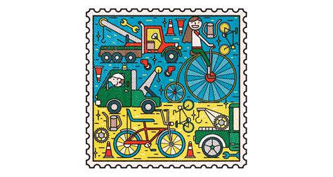 40 Creative Postage Stamps for Your Inspiration – Web Design Ledger