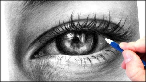 Realistic Eye Pencil Drawings