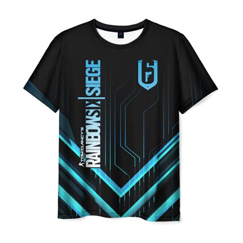 Men's T-shirt Title Rainbow Six Siege Merchandise Design - Idolstore ...