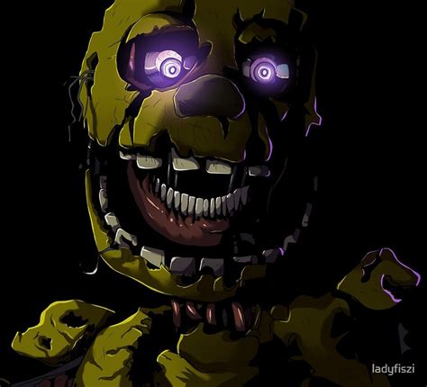 "Creepy Springtrap design (FNAF)" Art Prints by ladyfiszi | Redbubble