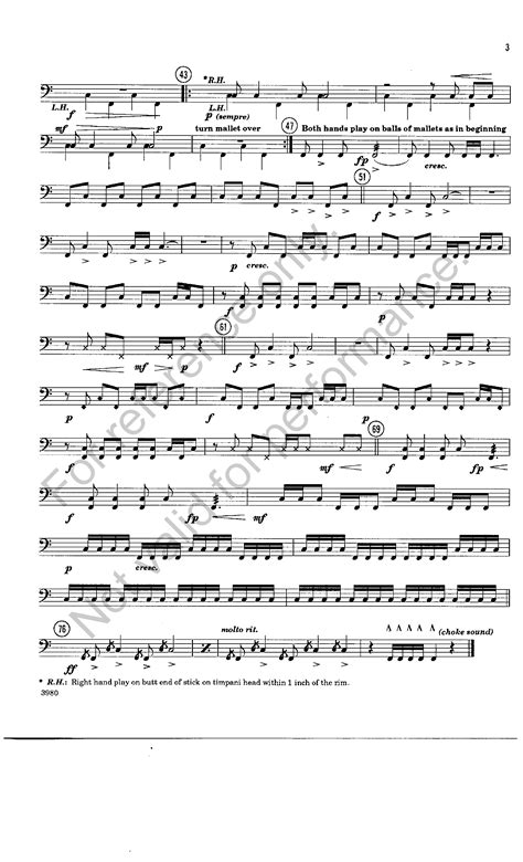 Maximus Solo for Two Timpani (Timpani Solo U | J.W. Pepper Sheet Music