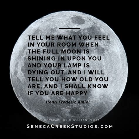 Know if you are happy | Inspirational & Motivational Quote for the Full Moon | Seneca Creek Studios