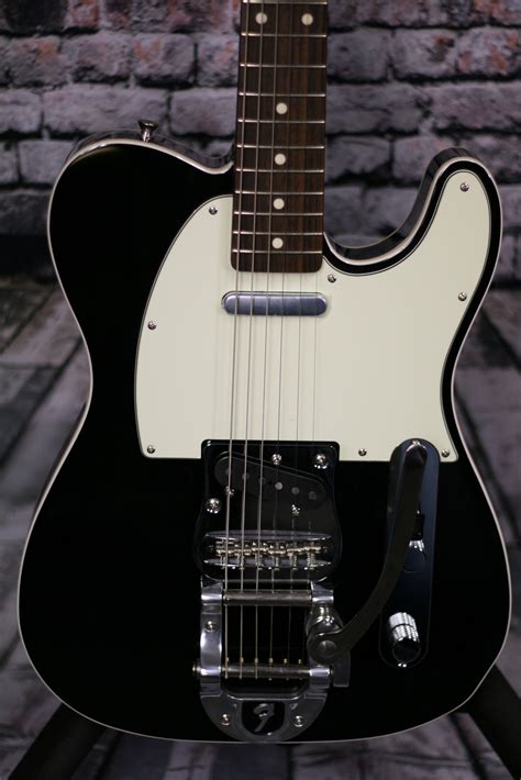 Fender Japan 62 Custom Telecaster Bigsby black - Kaj's Guitar Store