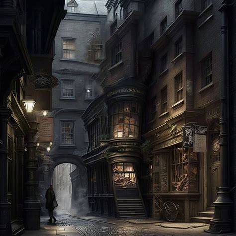 Diagon Alley by Westarcher1049 on DeviantArt