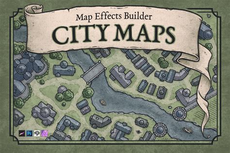 Medieval Town Map Generator