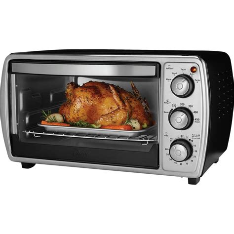 Oster, OSRTSSTTVCGBK, 6-slice Convection Toaster Oven, Black, 1, Black ...