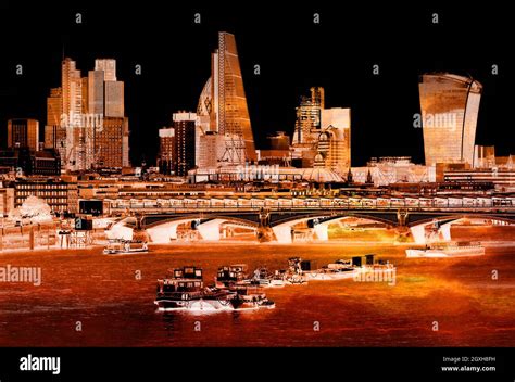 River Thames London Night View from Westminster Bridge Stock Photo - Alamy