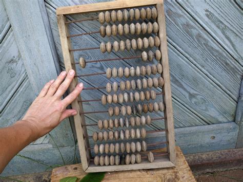 Vintage Abacus Wooden Frame Abacus Wooden Abacus Shabby | Etsy