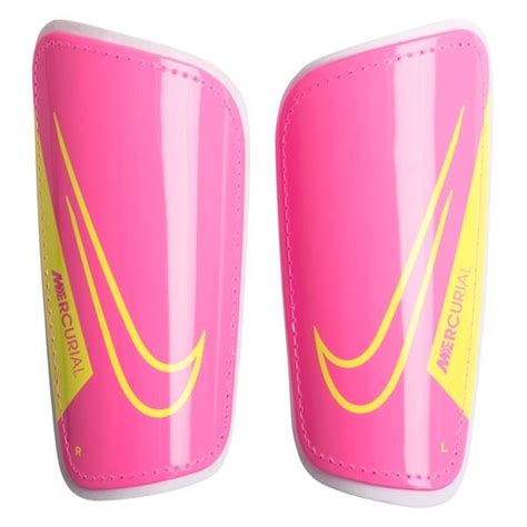 Nike Shin Pads Mercurial Hard Shell Luminous - Pink Blast/White/Volt