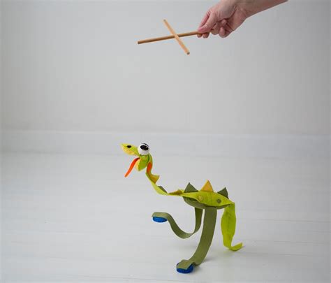 DIY Dinosaur Dino Marionette Puppet on Strings Sewing - Etsy