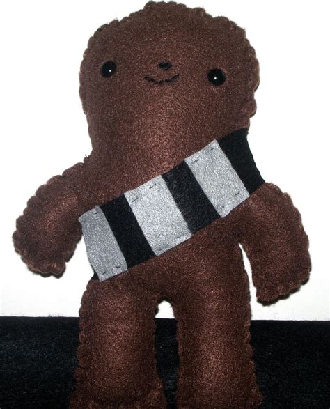 Cute Chewbacca Plushie by kiddomerriweather on DeviantArt