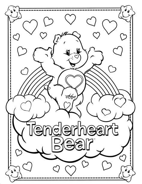 Baby Care Bears Coloring Pages at GetColorings.com | Free printable ...