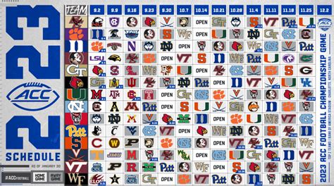 ACC 2023 Football Schedule - ACCSports.com