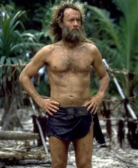 Cast Away Tom Hanks Long Hair