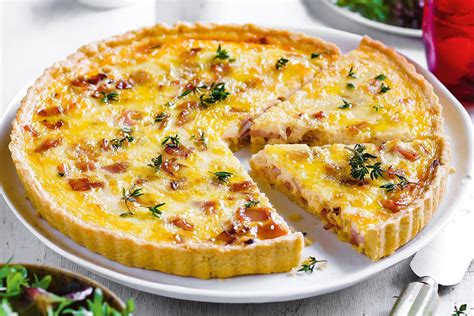 Classic quiche Lorraine