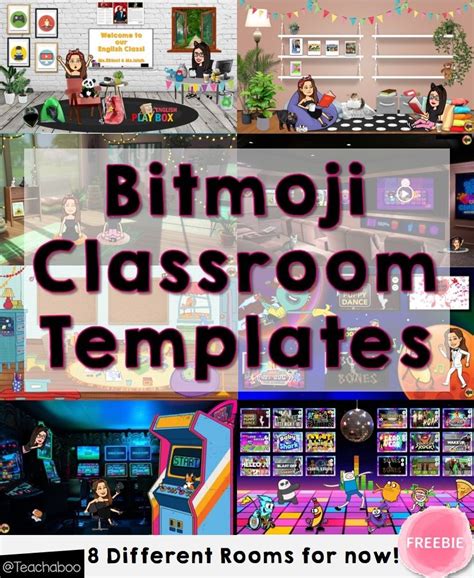 Bitmoji Classroom Templates and FREE tutorial - Teachaboo