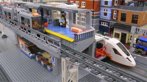 LEGO Train Station MOC update