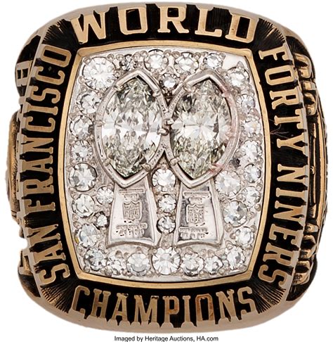 1984 San Francisco 49ers Super Bowl XIX Championship Ring.... | Lot #50763 | Heritage Auctions