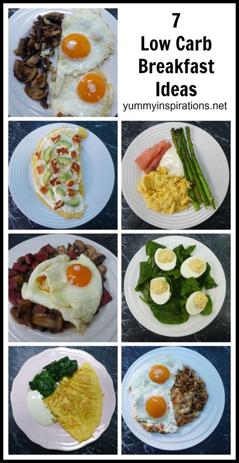 7 Low Carb Breakfast Ideas - A week of Keto Breakfast Recipes