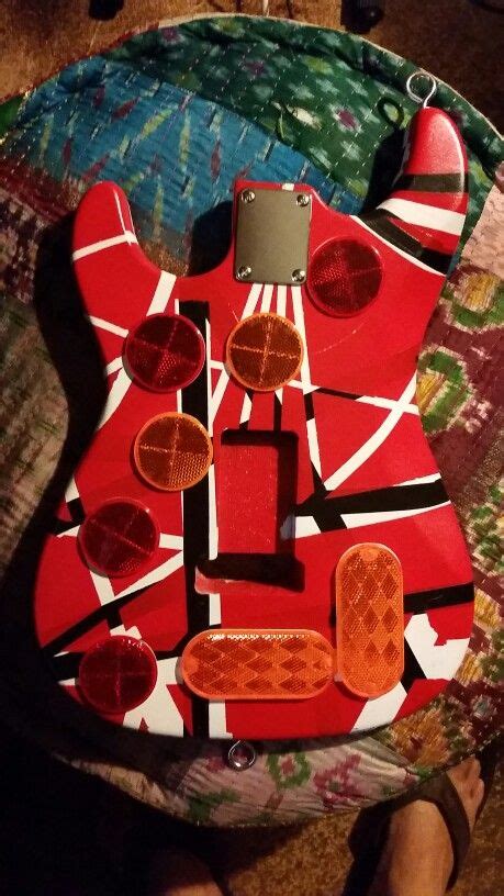 Frankenstrat back | Best guitarist, Van halen, Christmas stockings