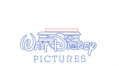 How To Draw Disney Pictures Logo Step by Step - [14 Easy Phase]