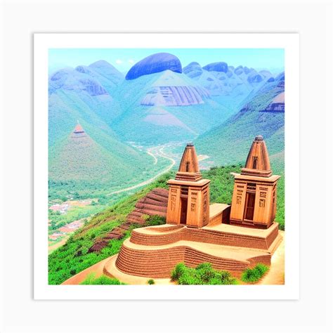 Sri Lankan Temple 12 Art Print by MdsArts - Fy