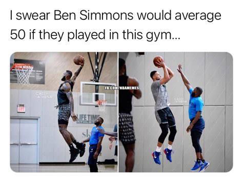 NBA Memes - Ben Simmons gets roasted after video of him... | Facebook