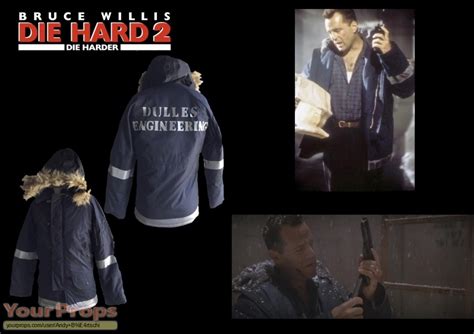 Die Hard 2 John McClane`s Flight Jacket original movie costume