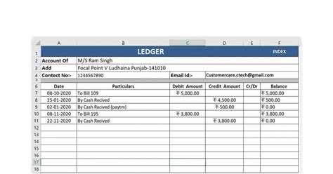 How to Maintain Cash Book and Ledger in Excel for Small Business