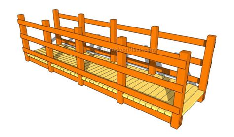 Wooden Bridge Plans | MyOutdoorPlans