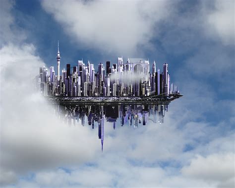 Sky City in the Clouds | A "Sky CIty" inspired by the "Sky C… | Flickr